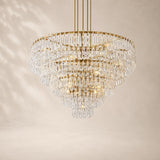 Marivena Crystal Tiered Round Chandelier 60