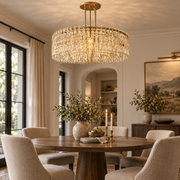 Marivena Crystal  Round Chandelier 48