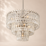 Marivena Crystal Tiered Round Chandelier 36