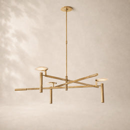 Melvane Alabaster Round Chandelier 45