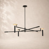 Melvane Alabaster Round Chandelier 60