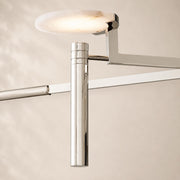 Melvane Alabaster Round Chandelier 60