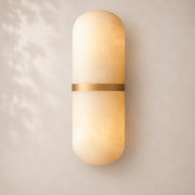 Melvane Alabaster Wall Sconce