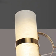 Mini Cylindrical Alabaster Pendant Light — image 8