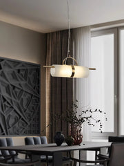 Mini Cylindrical Alabaster Pendant Light — image 6