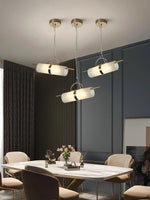 Mini Cylindrical Alabaster Pendant Light — image 4