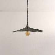 Liora Woven Black Wave Round Chandelier 36