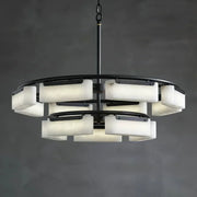 Modern Alabaster Fusion Chandelier — image 9