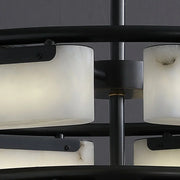 Modern Alabaster Fusion Chandelier — image 12