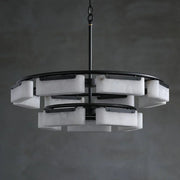 Modern Alabaster Fusion Chandelier — image 10