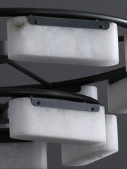 Modern Alabaster Fusion Chandelier — image 13