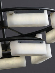 Modern Alabaster Fusion Chandelier — image 11