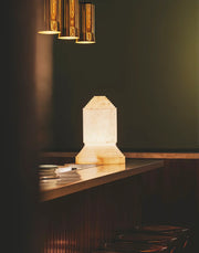Modern Alabaster Babel Table Lamp — image 12