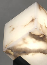 Modern Alabaster Cube Table Lamp — image 14