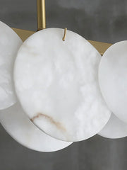 Modern Alabaster Linear Chandelier — image 14