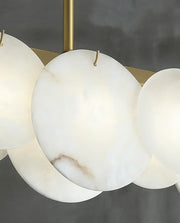 Modern Alabaster Linear Chandelier — image 13