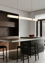 Alabaster Linear Pendant Light