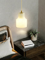 Modern Alabaster Millson Pendnat Light — image 11