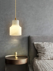 Modern Alabaster Millson Pendnat Light — image 9