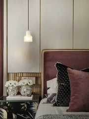 Modern Alabaster Millson Pendnat Light — image 5