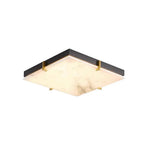 Alabaster Black Square Ceiling Lamp — image 1