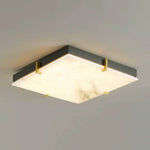 Alabaster Black Square Ceiling Lamp — image 10