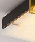 Alabaster Black Square Ceiling Lamp — image 12