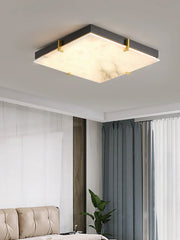 Alabaster Black Square Ceiling Lamp — image 6