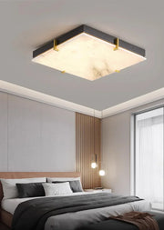 Alabaster Black Square Ceiling Lamp — image 3