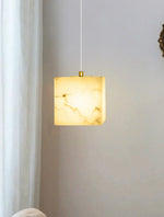 Alabaster Square Pendant Light — image 11