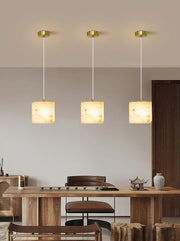 Alabaster Square Pendant Light — image 13