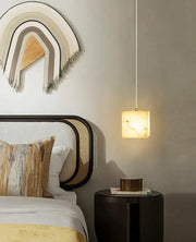 Alabaster Square Pendant Light — image 8