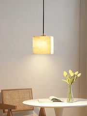 Alabaster Square Pendant Light — image 5
