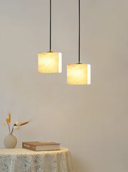 Alabaster Square Pendant Light — image 10
