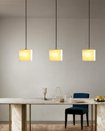 Alabaster Square Pendant Light — image 14