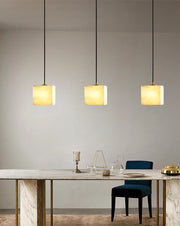 Alabaster Square Pendant Light — image 14