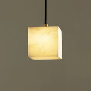 Alabaster Square Pendant Light — image 18