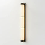 Cylindra Alabaster Brass Wall Light