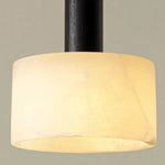 Modern Cylindrical Alabaster Pendant Light — image 14