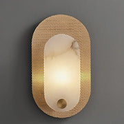 Modern Harlan Alabaster Wall Light