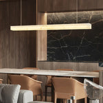 Modern Linear Alabaster Pendant Light — image 3