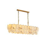 Modern Luxury Round Alabaste Chandelier — image 1