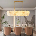 Modern Luxury Round Alabaste Chandelier — image 2