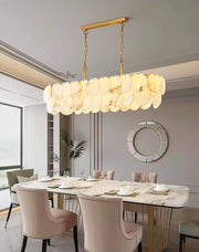 Modern Luxury Round Alabaste Chandelier — image 6