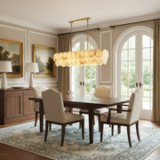 Modern Luxury Round Alabaste Chandelier — image 4