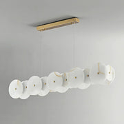Alabaster Multiple Round Chandelier