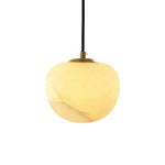 Round Alabaster Pendant Light — image 12