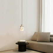 Modern Stacked Conical Alabaster Pendant Light — image 10