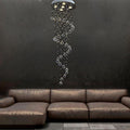 Modern Spherical Crystal Contemporary Chandelier