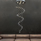 Modern Spherical Crystal Contemporary Chandelier